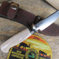 Treeman Fossilzed Walrus Ivory Stainless Trout & Deer 