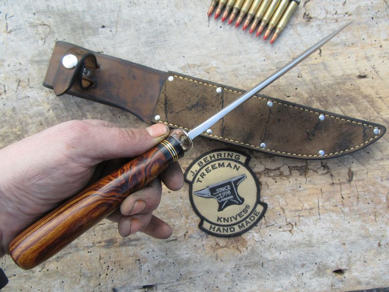 J.Behring Treeman Ironwood Hammer mark  double skull fighter