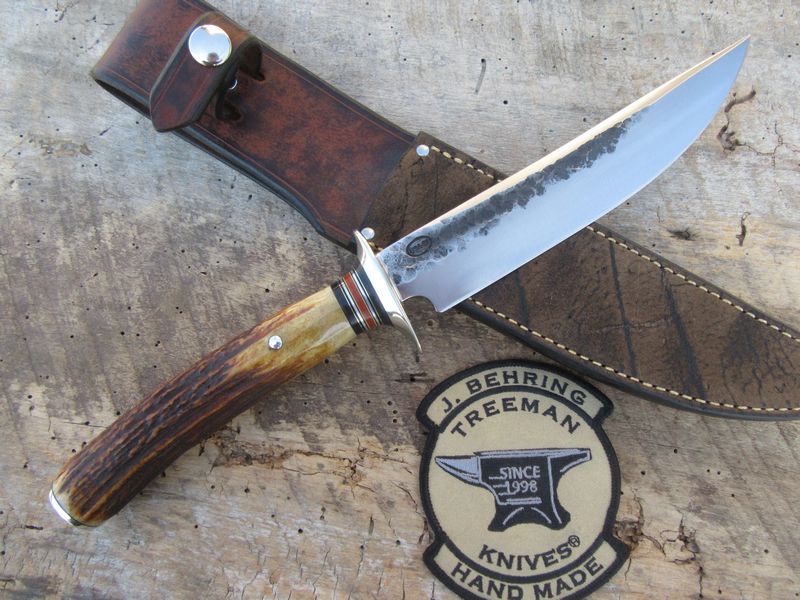 J. Behring Handmade Finger Grip Hammer Mark Fighter