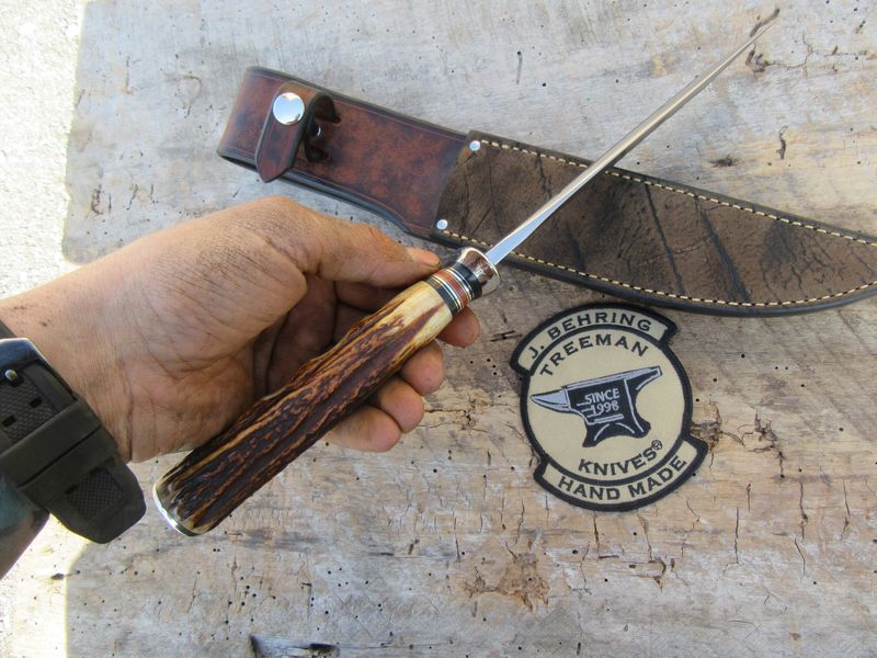J. Behring Handmade Finger Grip Hammer Mark Fighter