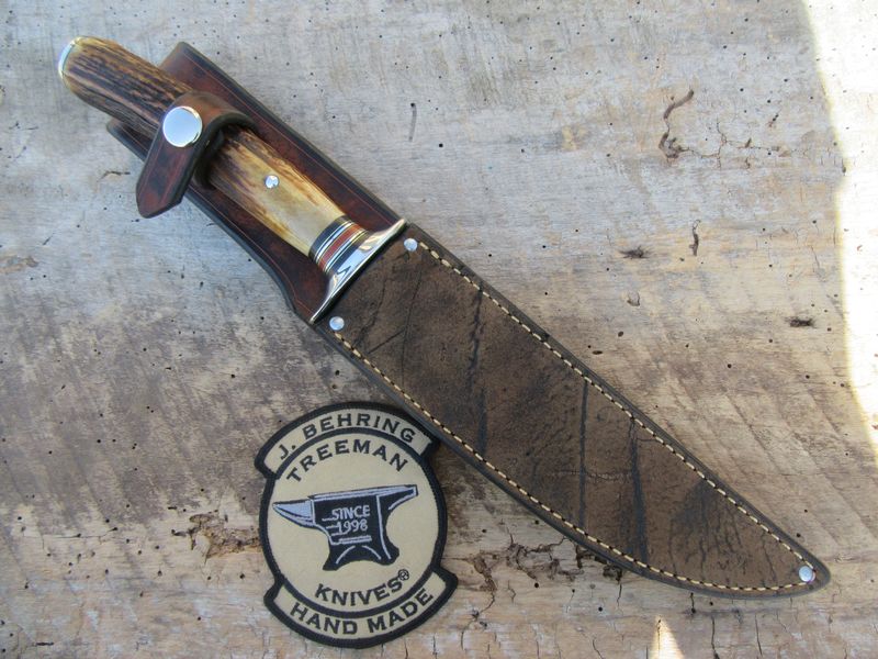J. Behring Handmade Finger Grip Hammer Mark Fighter