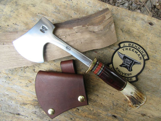 Treeman Knives Scagel style camp Axe
