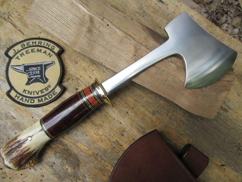 Treeman Knives Scagel style camp Axe