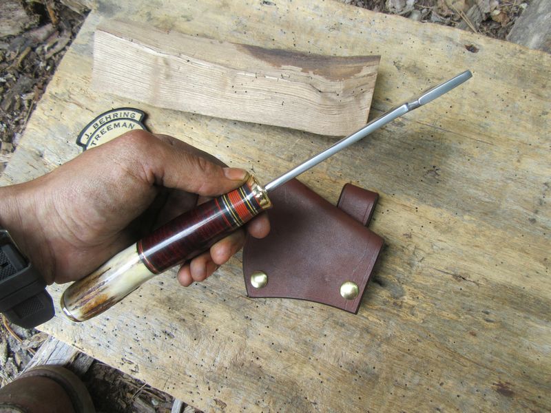 Treeman Knives Scagel style camp Axe
