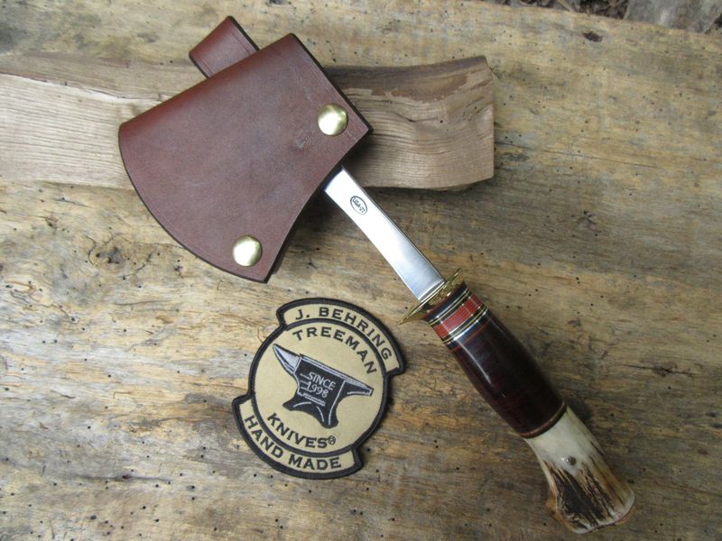 Treeman Knives Scagel style camp Axe