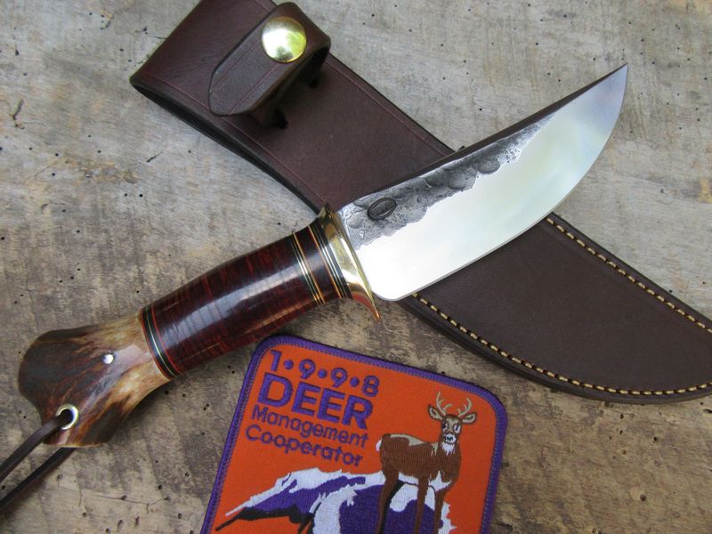              Treeman Knives Hammer Mark 5" Sticker