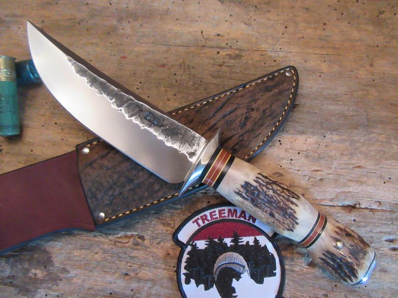            J.Behring Handmade Sable River Hammer mark Hunter