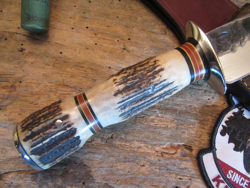            J.Behring Handmade Sable River Hammer mark Hunter