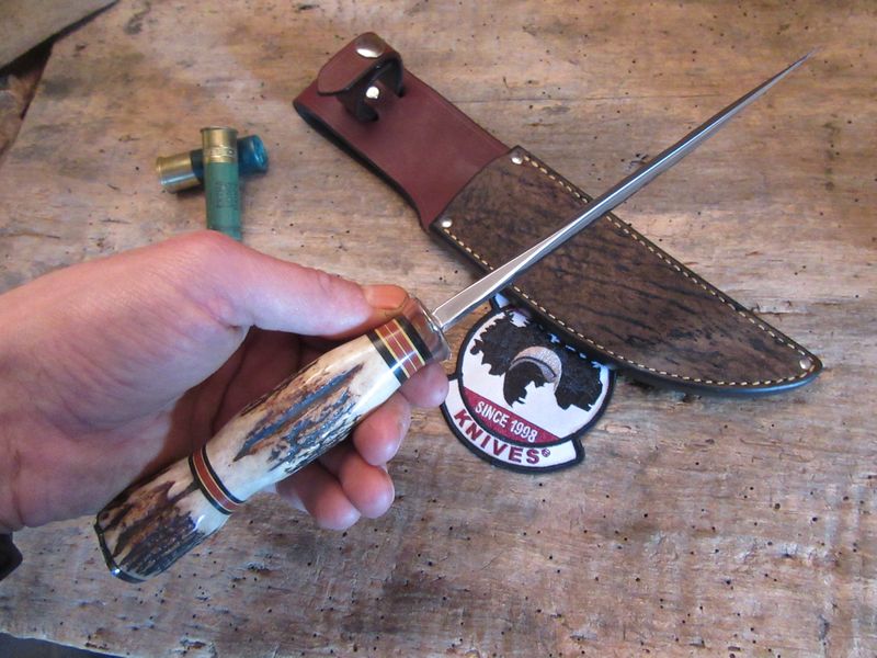            J.Behring Handmade Sable River Hammer mark Hunter