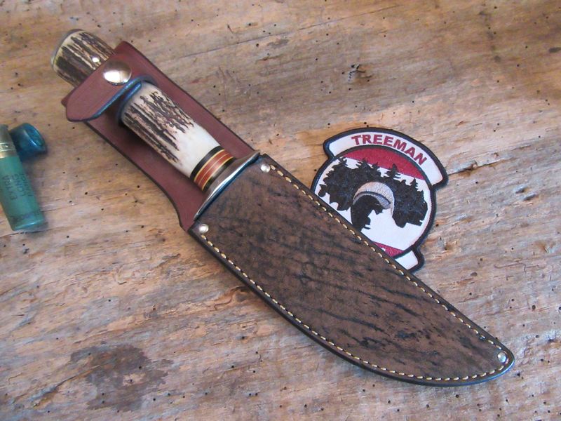            J.Behring Handmade Sable River Hammer mark Hunter