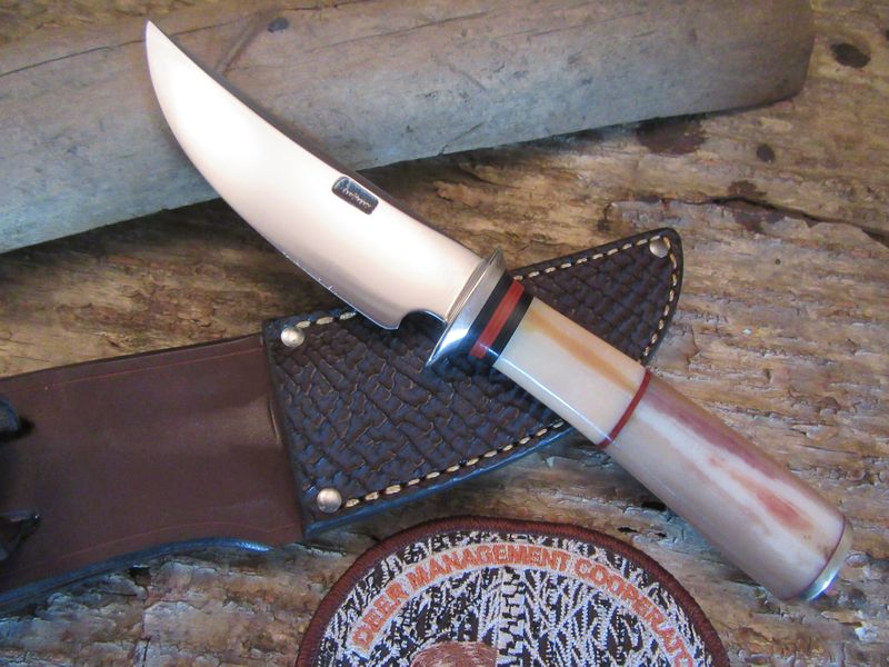 J.Behring Handmade Ivory Deer & Trout