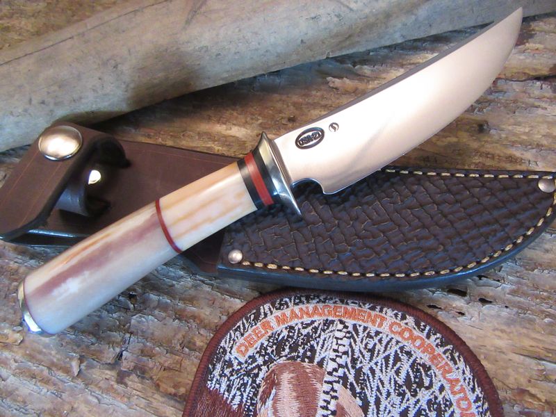 J.Behring Handmade Ivory Deer & Trout