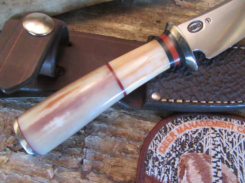 J.Behring Handmade Ivory Deer & Trout