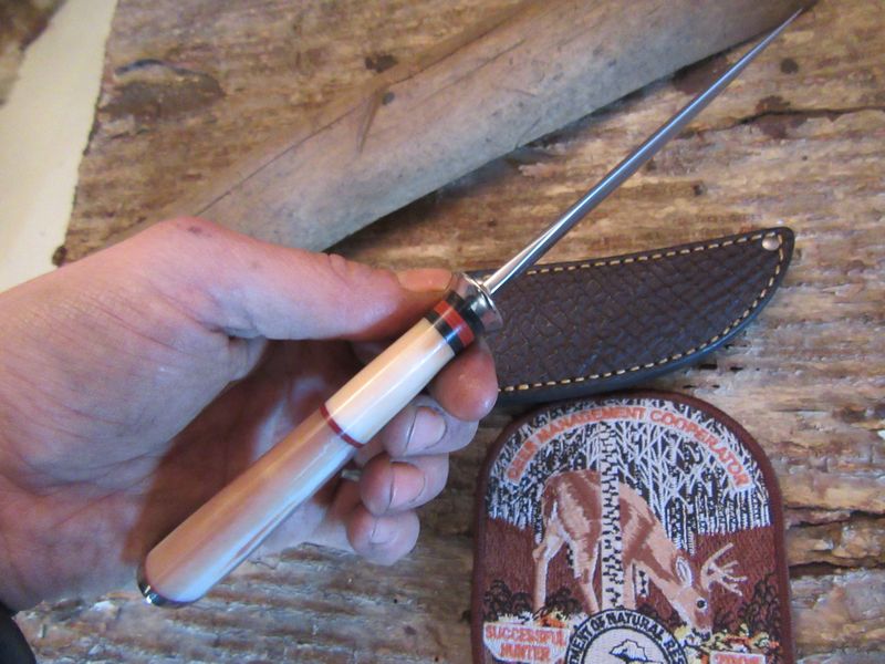 J.Behring Handmade Ivory Deer & Trout