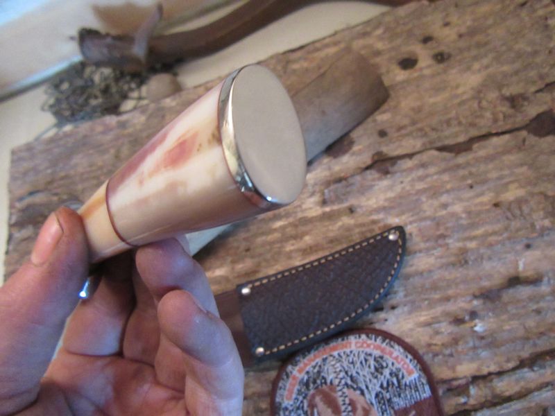 J.Behring Handmade Ivory Deer & Trout