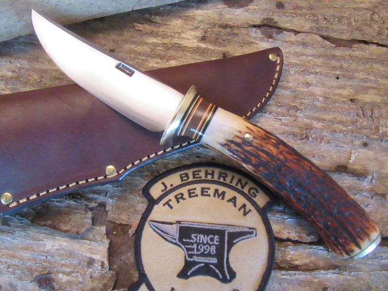 J.Behring Handmade Deer & Trout Hunter 