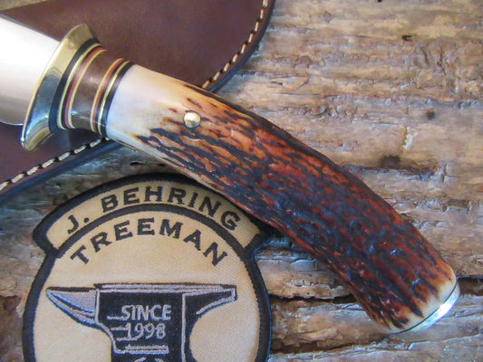 J.Behring Handmade Deer & Trout Hunter 