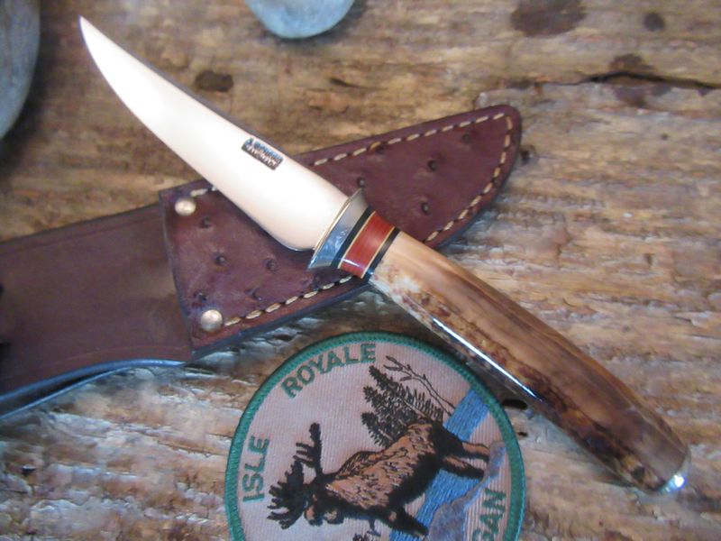 Stainless AEB-L Ivory Trout Knife