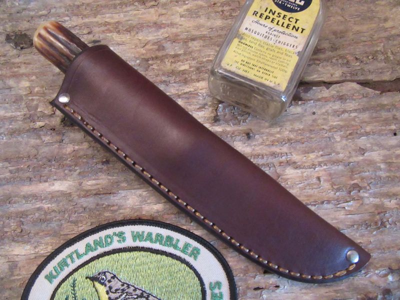 J.Behring Handmade  Stainless Michigan Trout Knife