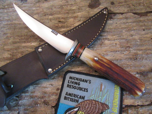 J.Behring Handmade AEB=L Stainless Trout & Bird