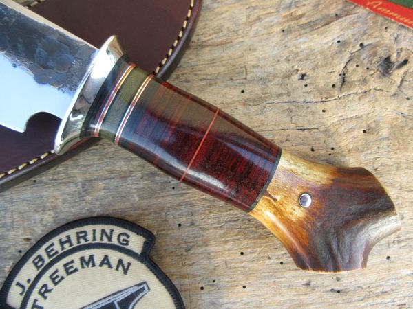 Treeman Knives Hammer Mark Copper Harbor Skinner