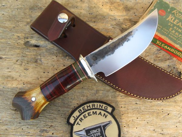 Treeman Knives Hammer Mark Copper Harbor Skinner