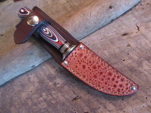 J.Behring Handmade Mopar Fordite Trout & Bird