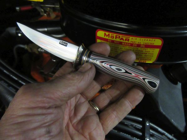 J.Behring Handmade Mopar Fordite Trout & Bird