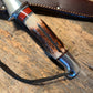 J. Behring Handmade 7" Filet Knife Stag Aluminum AEB-L Stainless