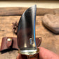 J. Behring Handmade South Dakota Caper 120 year old stag sterling silver butt cap