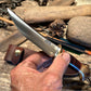 Treeman Crotch Stag Deer & Trout 4 1/2" Blade