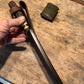 J. Behring Handmade Model 1-7  Fighter Red Stag Mammouth Butt Cap Shark Sheath