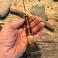 J. Behring Scagel Style Stainless Deer & Trout Horse Hide crown Stag