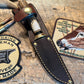 J. Behring Handmade Stag Ox Stainless Trout Knife