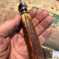 Treeman 4 1/4" AEB-L Stainless Woody 120 Year old German Red Stag Ivory cap Giraffe sheath