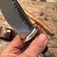 Treeman Iron Mountain Hunter Hammer mark Horse Hide Ivory Butt  Giraffe Sheath