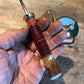 J. Behring Handmade Caper Horsehide crotch Stag Giraffe Sheath
