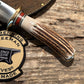 J. Behring Handmade  Badd Ass Huron Hunter Sambar Stag DBL Guard