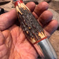 Fox River AAA 120 year old stag Aluminum Butt Shark Sheath