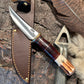 J. Behring Deer & Trout AEB-L Stainless Horsehide Stag Musk Ox