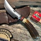 J. Behring Handmade Stainless Skinner Primo Stag