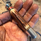 Treeman Trout & Bird 3 3/4" Blade AEB-L Stainless Stag Aluminum