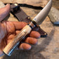 Treeman Bird & Trout Brass  Stag Ox Butt Cap