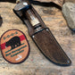 Treeman Michigan Hunter AEB-L stainless steel Giraffe sheath