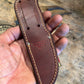 J. Behring Treeman Ivory Caper Ostrich sheath