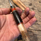 Treeman Iron Mountain Hunter Hammer mark Horse Hide Ivory Butt  Giraffe Sheath