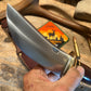 Woodcraft 5 1/2" Blade Super Duty Horsehide Crown Stag