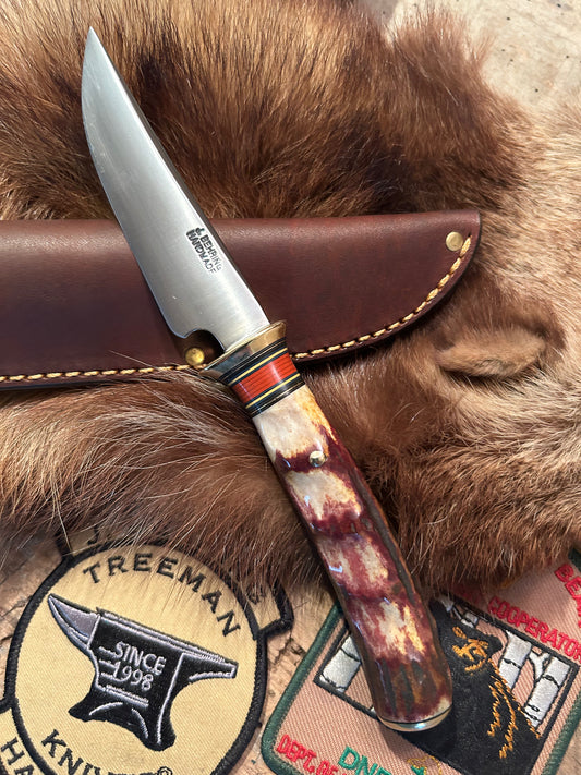 Treeman Handmade Finger Grip Stag Trout & Bird