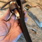 Treeman Trout Knife Real RED STAG Hippo Tooth Butt Cap