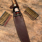 Treeman Model 1 Fighter .250 thick Stag DBL brass guard .